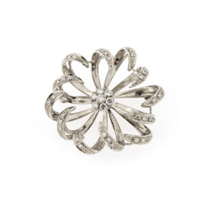 Spilla fiore chiuso