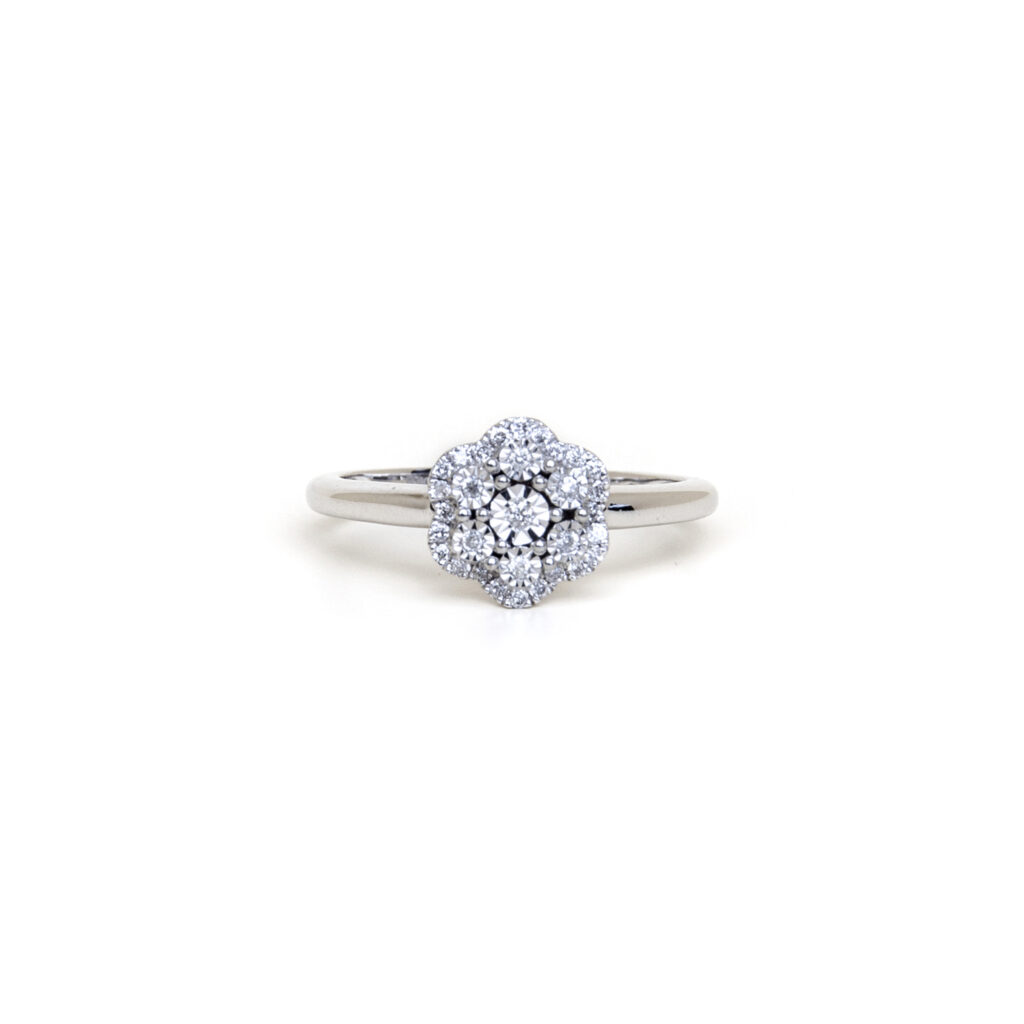 Bague Bliss Pour Homme En Acier Avec Petites Sphères Métalliques Diamantées - Taille 29 - Neuve Avec étiquettes