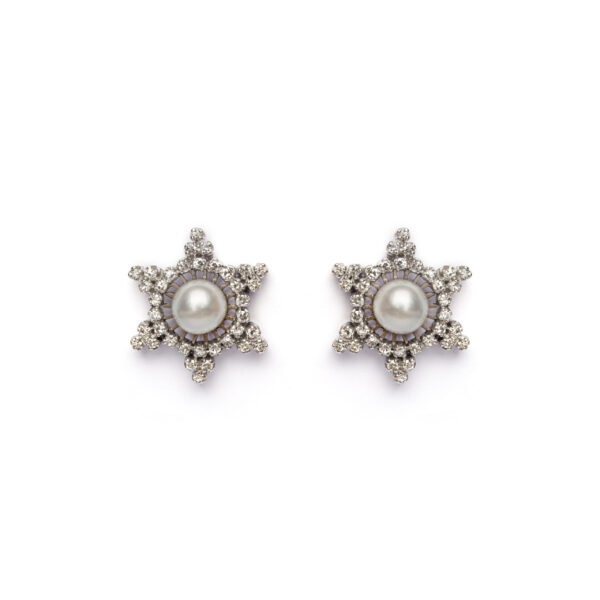Orecchini stelle perle