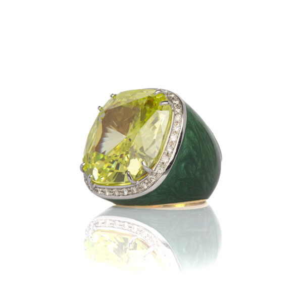 Anello peridoto - immagine 2
