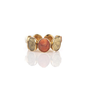 Anello eternelle pietra lavica