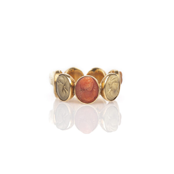 Anello eternelle pietra lavica