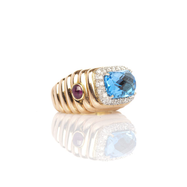 Anello oro rosso - immagine 2