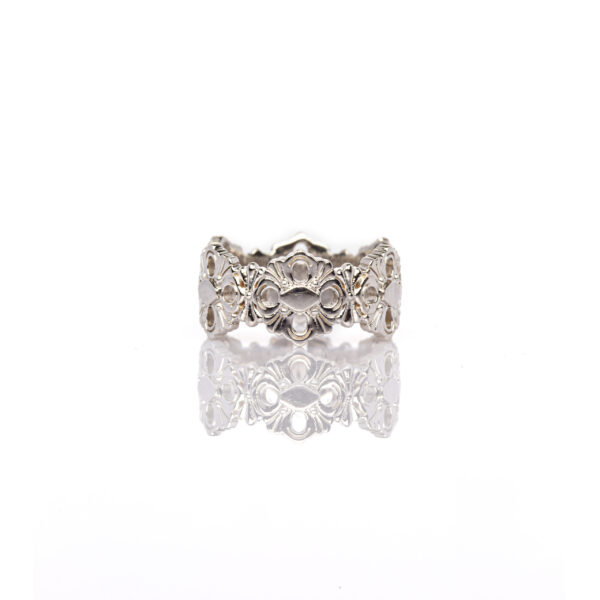 BUCCELLATI - Anello opera bianco