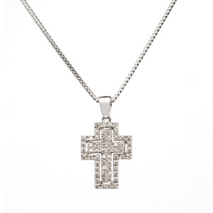Collier pendente croce