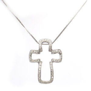 Collier pendente croce