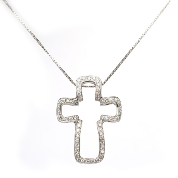 Collier pendente croce