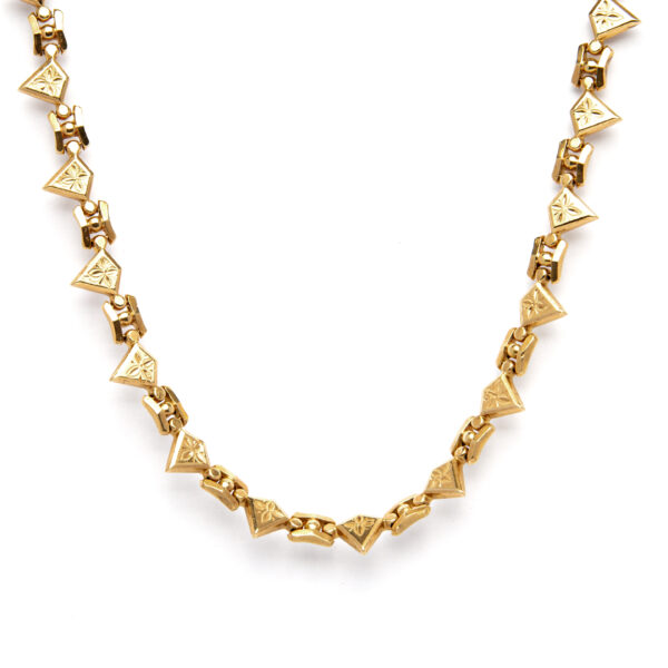 Collier inciso anni 40 - immagine 2