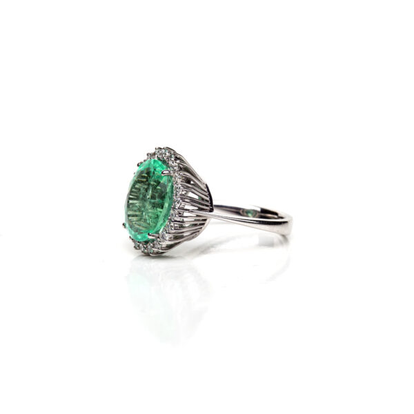 CRIERI - Anello smeraldo ovale - immagine 2