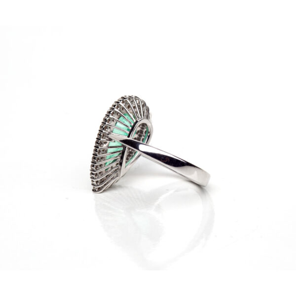 CRIERI - Anello goccia smeraldo - immagine 2
