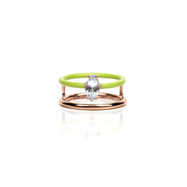 POESIA – Anello Candy Pop verde