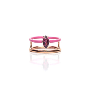 POESIA - Anello Candy Pop fucsia