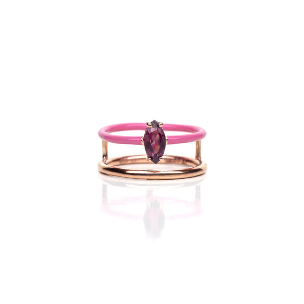 POESIA - Anello Candy Pop fucsia