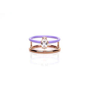 POESIA – Anello Candy Pop lilla