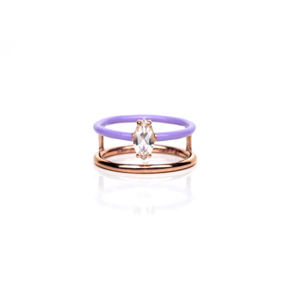 POESIA – Anello Candy Pop lilla