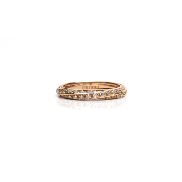 CRIERI - Anello Futura oro rosa