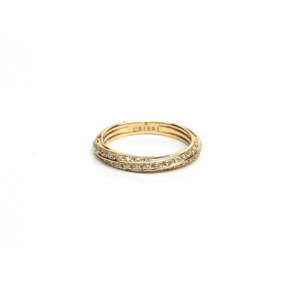 CRIERI - Anello Futura oro giallo