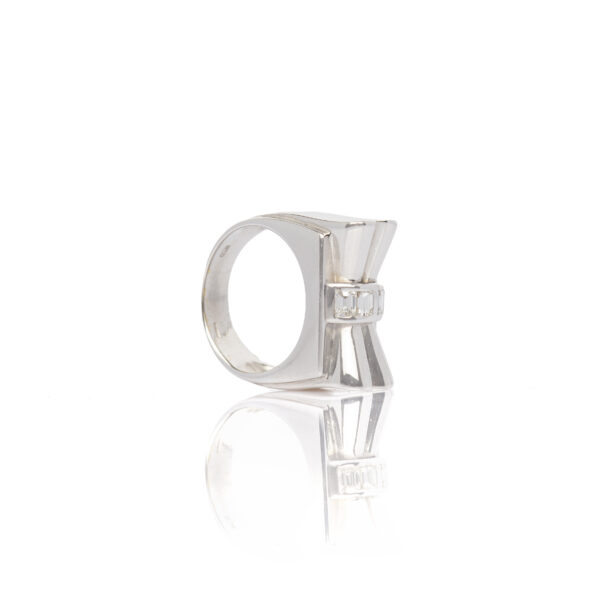 Anello fiocco deco' - immagine 2