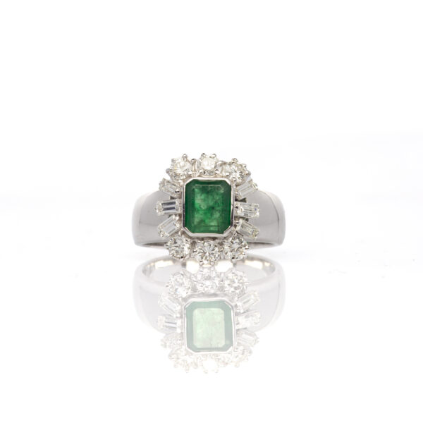 Anello smeraldo