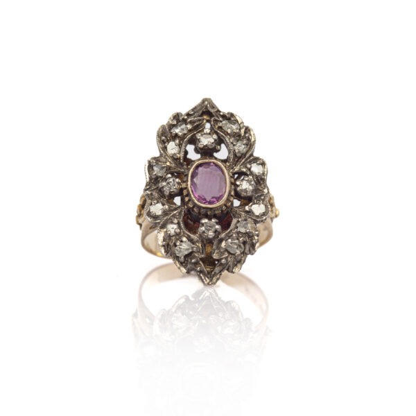Anello rubino anni 30