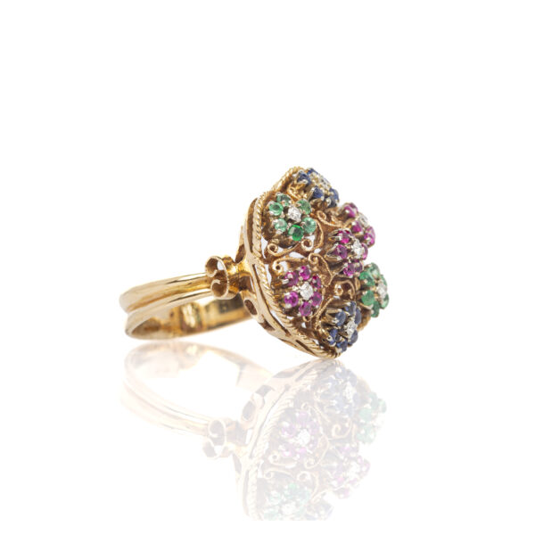 Anello fiore - immagine 2