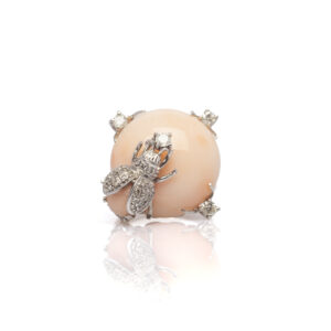 Anello corallo insetto