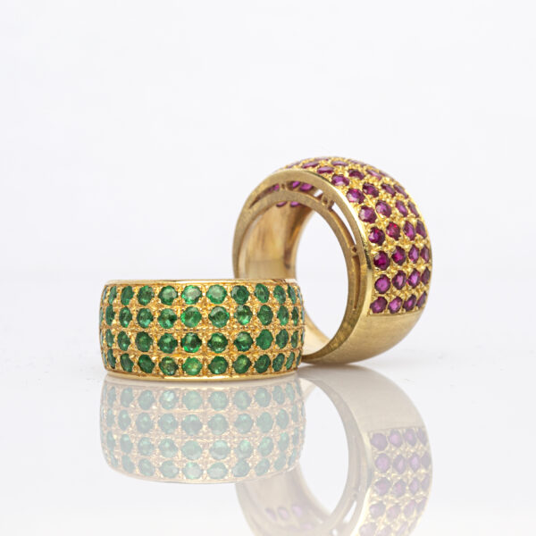 Anello fascia Smeraldi - immagine 3