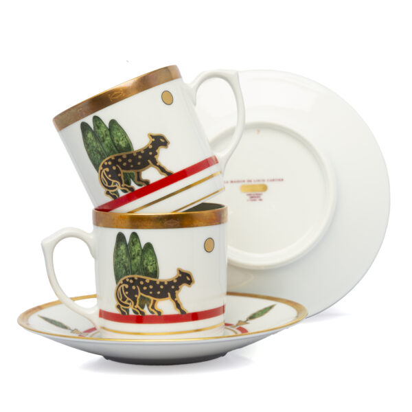 CARTIER - Coppia tazzine caffè - immagine 3