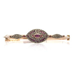 Bracciale oro e argento