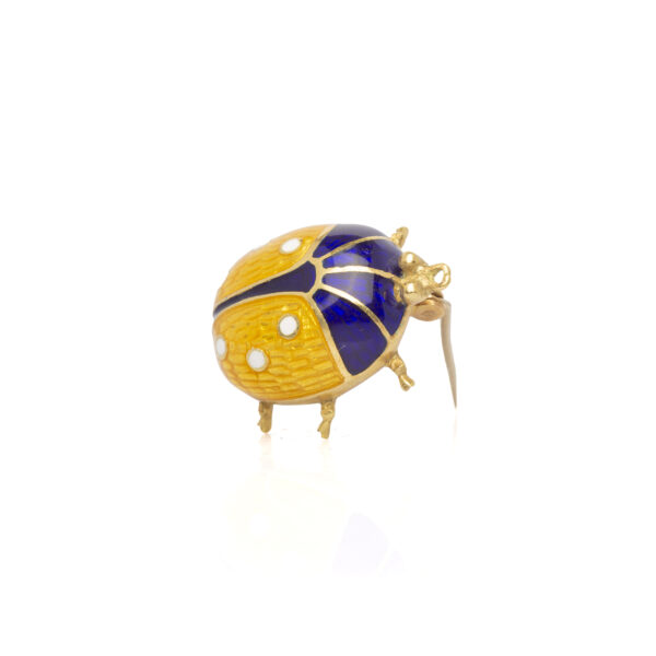 Spilla coccinella piccola - immagine 2