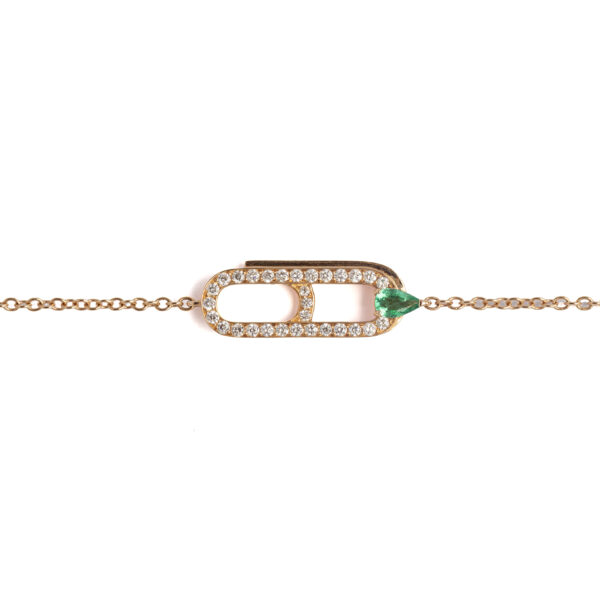 GISMONDI - Bracciale smeraldo - immagine 2