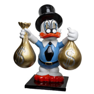 Scultura Zio Paperone
