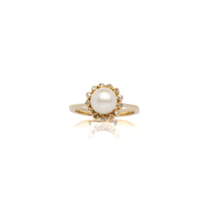 Anello perla