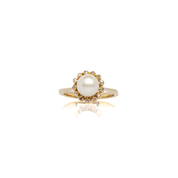 Anello perla