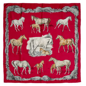 HERMES - Foulard cavalli