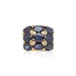 Anello zaffiri