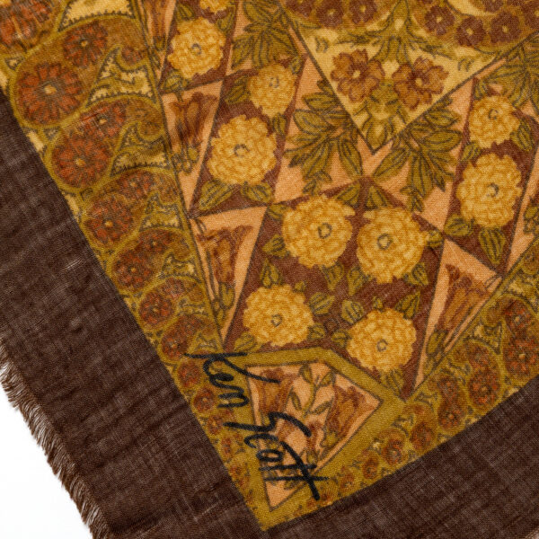 KEN SCOTT - Foulard lana leggera - immagine 2