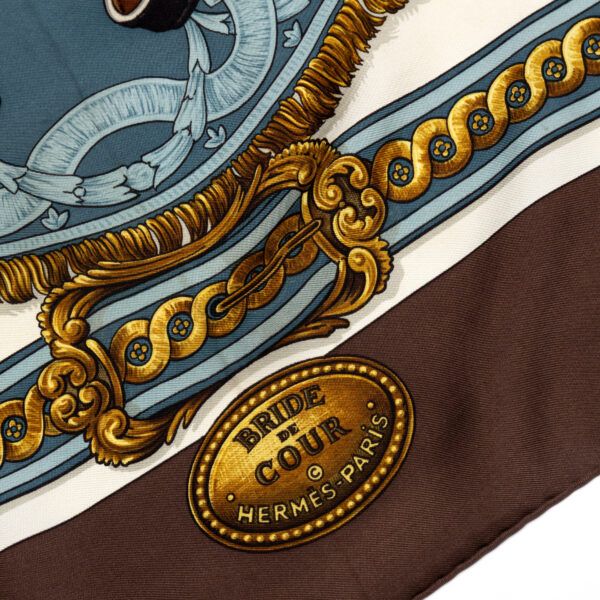 HERMES - Foulard Bride de Cour - immagine 2