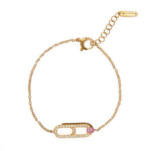 GISMONDI – Bracciale Clip Mia zaffiro